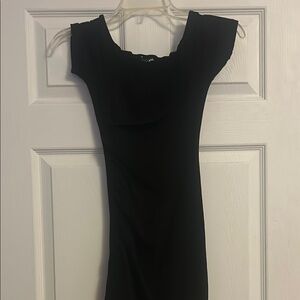 Fashion Nova Classic Black Mini Dress